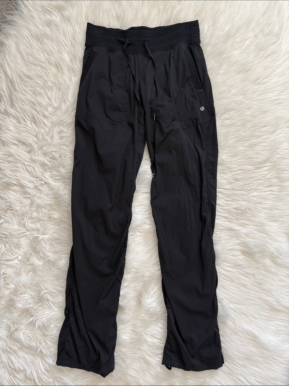 Lululemon Black Studio Pants Size 8 Tall - Picture 2 of 10
